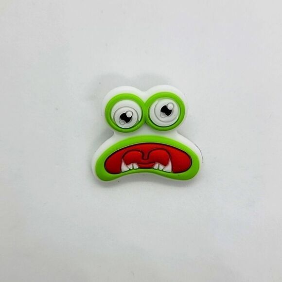 🎈5/$10🎈 PATCHES..CROC CHARMS.. face.. - Picture 1 of 1